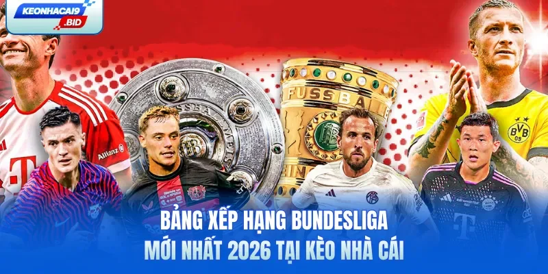 Bảng xếp hạng Bundesgliga